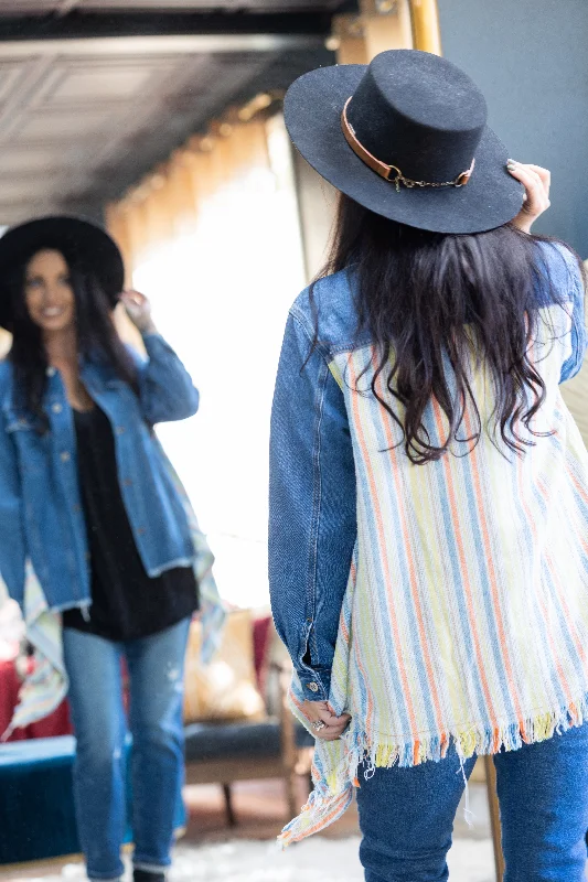 Casual Sports Style Casual Sports Style Take Me Home - Denim Jacket