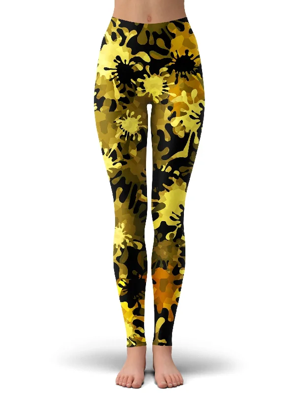 Minimalism Minimalism Gold Splatter Leggings