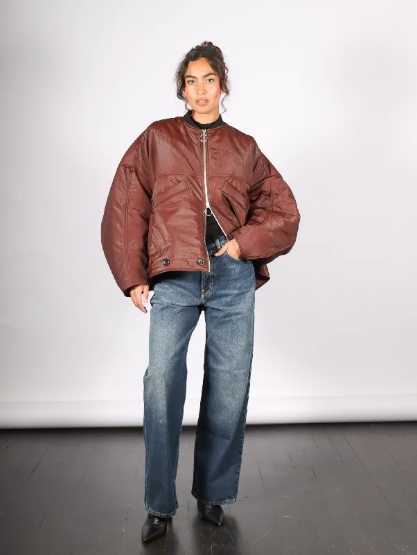 Personalized Heterogeneous Splicing Personalized Heterogeneous Splicing Convertible Jacket in Dark Burgundy by Dawei Personalized Heterogeneous Splicing Personalized Heterogeneous Splicing Convertible Jacket in Dark Burgundy by Dawei