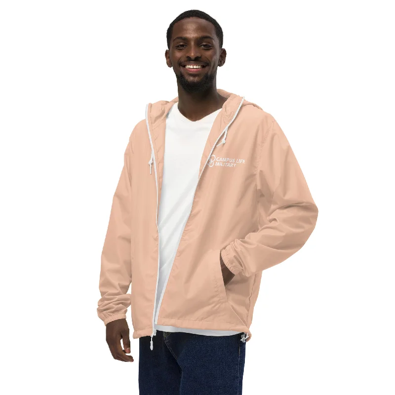 Blush/White Zipper