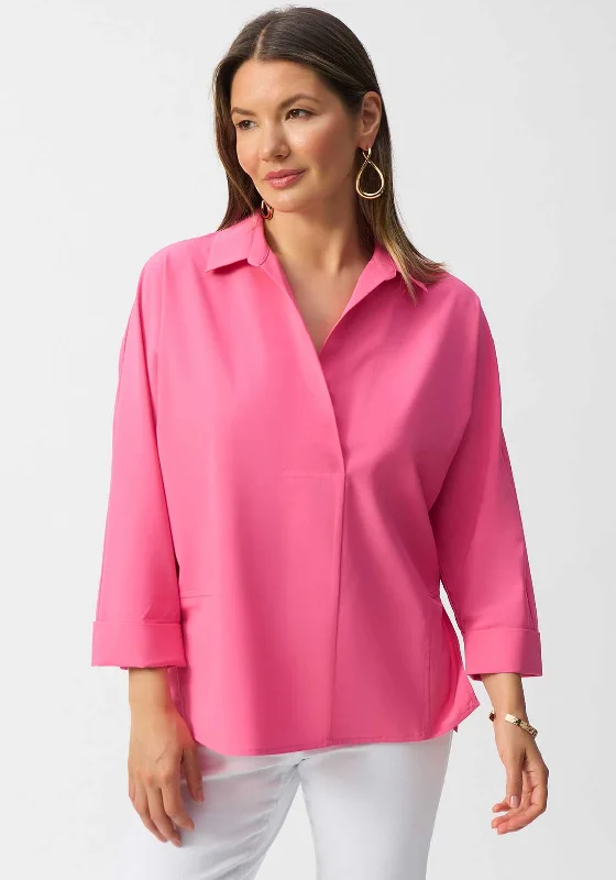 Elegant And Simple Elegant And Simple Joseph Ribkoff Collar Top, Pink