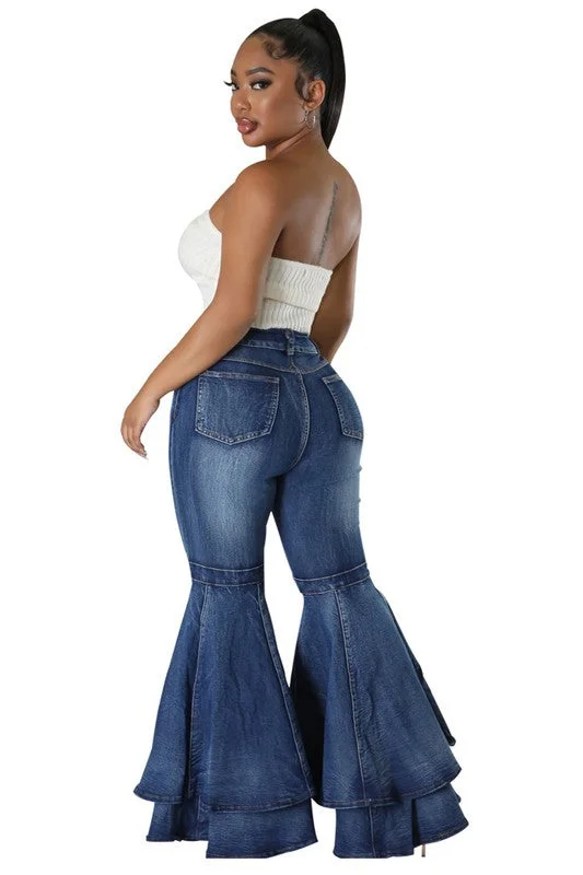 Bold Luxe Style Bold Luxe Style Got Curves Wide Leg Jeans