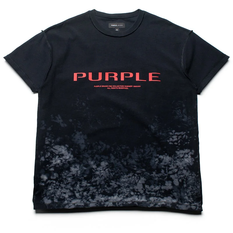 Elegant Lace Style Elegant Lace Style Purple Brand PB Inside Out Tee - Black