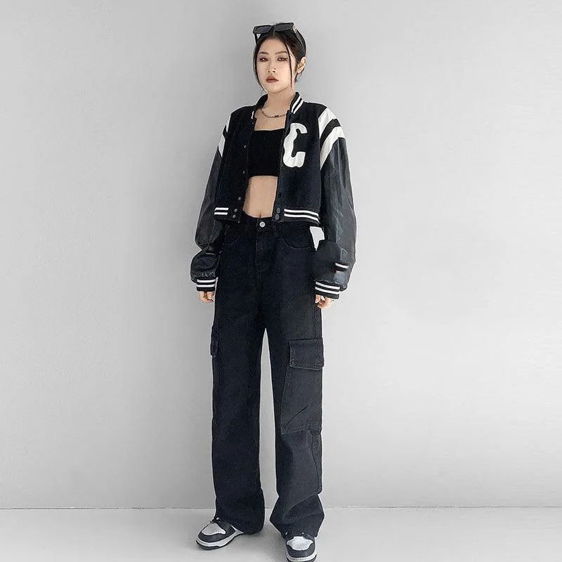 Elegant And Intellectual Style Elegant And Intellectual Style Digital Printing Women's Breathable And Comfortable Straight-leg Pants