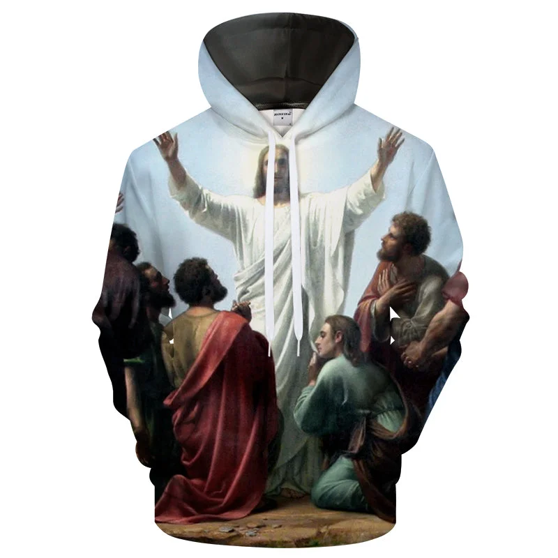 Romantic Lace Skirt Romantic Lace Skirt Jesus Love 3D Sweatshirt Hoodie Pullover