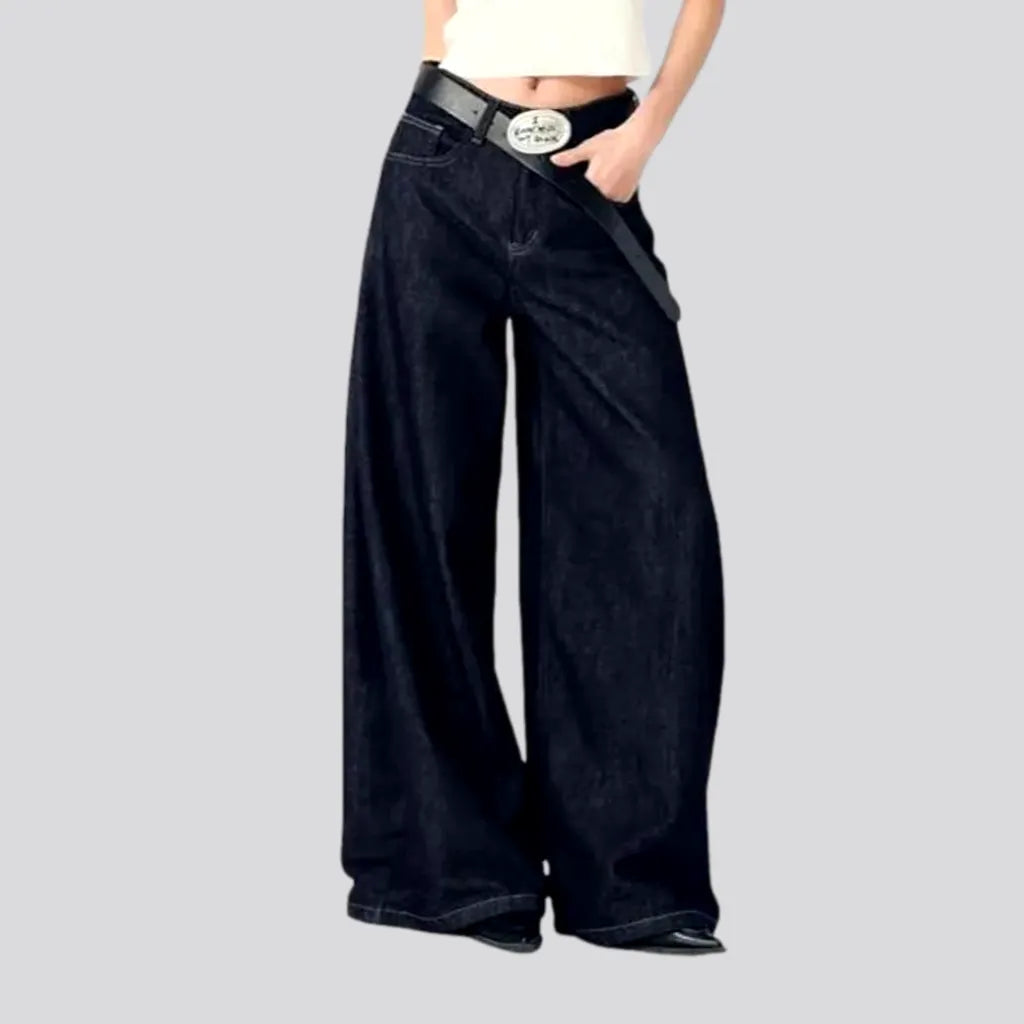 Personalized Three-Dimensional Design Personalized Three-Dimensional Design Dark-wash baggy jeans
for ladies Personalized Three-Dimensional Design Personalized Three-Dimensional Design Dark-wash baggy jeans
for ladies