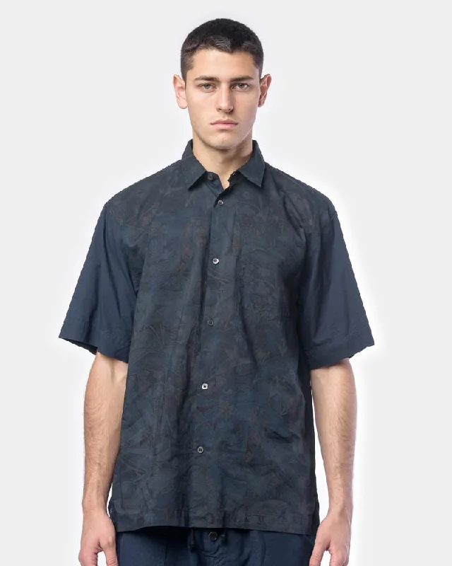 Trendy Clothing Trendy Clothing Cohen Tris Shirt in Navy