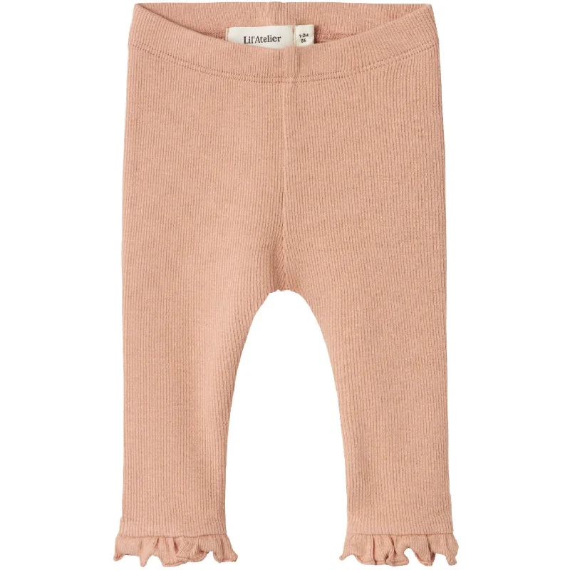 Line Style Line Style Lil'Atelier Mahogany Rose Gago Dia Slim Leggings
