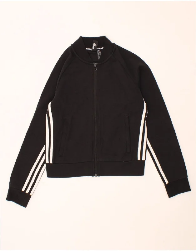 Romantic Pleated Skirt Romantic Pleated Skirt ADIDAS Womens Tracksuit Top Jacket UK 4/6 XS Black Cotton