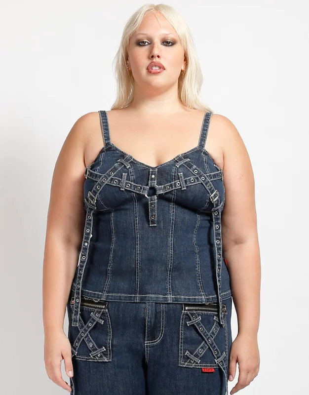 Simple Design Sense Simple Design Sense CURVE X-DENIM CORSET