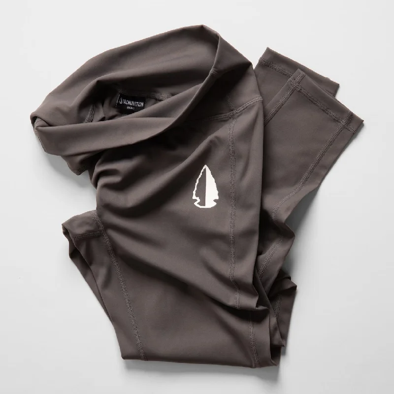 Leisure Time Leisure Time THF Premium High-Waisted Leggings - Gun Metal