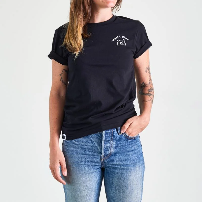 Simple Fashion Simple Fashion Mama Bear Tee (Black + White)