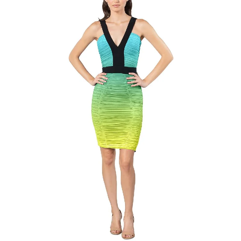 Personalized Three-Dimensional Design Personalized Three-Dimensional Design Dress The Population Womens Ombre Knee-Length Bodycon Dress Personalized Three-Dimensional Design Personalized Three-Dimensional Design Dress The Population Womens Ombre Knee-Length Bodycon Dress