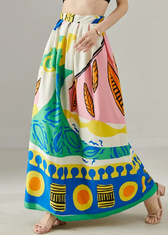 Elegant Slim Style Elegant Slim Style Elegant Exra Large Hem Print Original Design Skirt Summer Elegant Slim Style Elegant Slim Style Elegant Exra Large Hem Print Original Design Skirt Summer