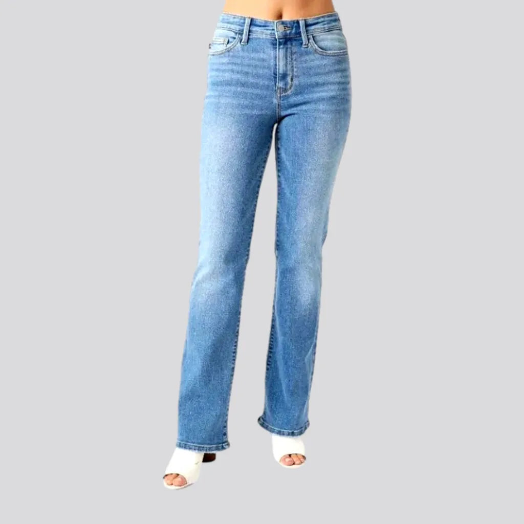 Romantic Chiffon Style Romantic Chiffon Style Women's casual jeans