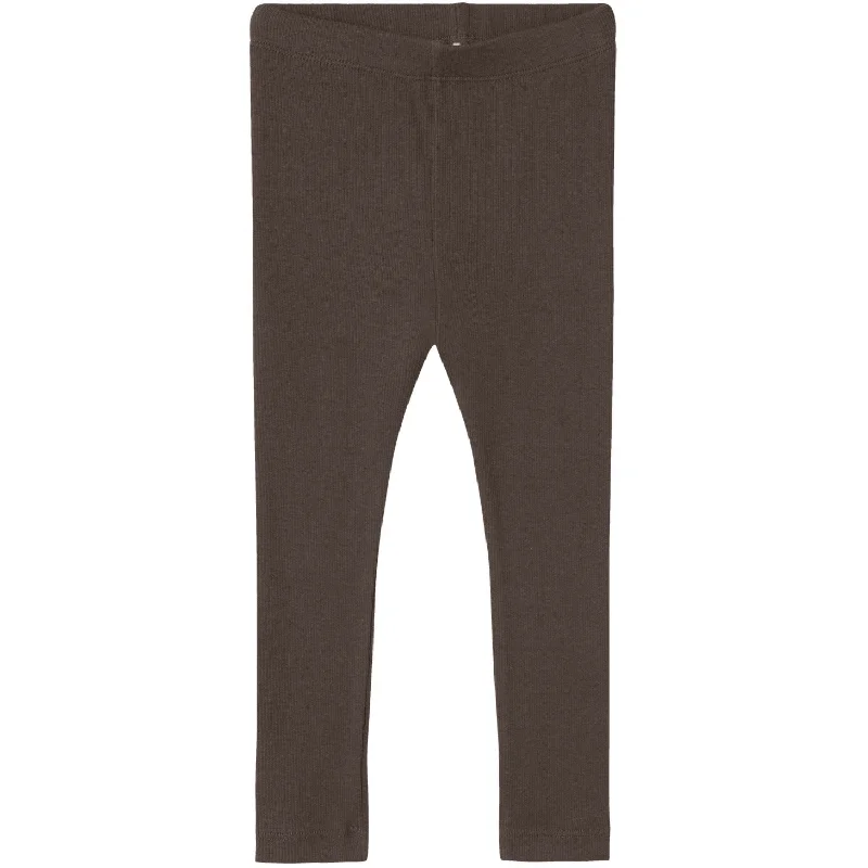 Casual Comfort Casual Comfort Name It Chocolate Brown Reese Leggings