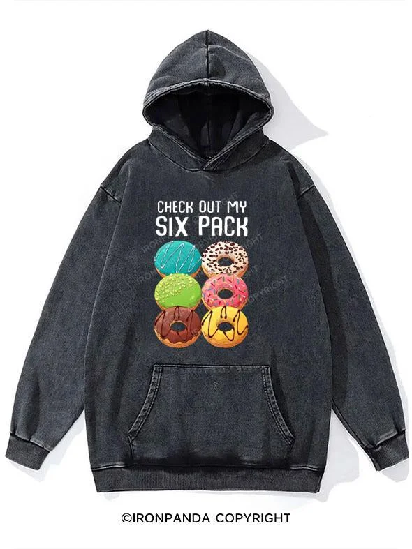 Romantic Wave Skirt Romantic Wave Skirt Check Out My Six Pack Washed Gym Hoodie