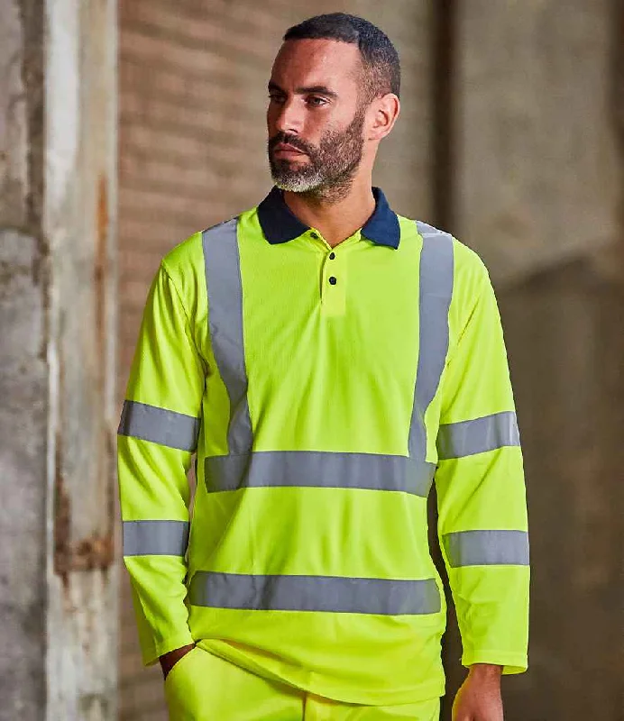 Elegant High Waist Style Elegant High Waist Style Pro RTX High Visibility Long Sleeve Polo Shirt | Yellow/Navy Elegant High Waist Style Elegant High Waist Style Pro RTX High Visibility Long Sleeve Polo Shirt | Yellow/Navy