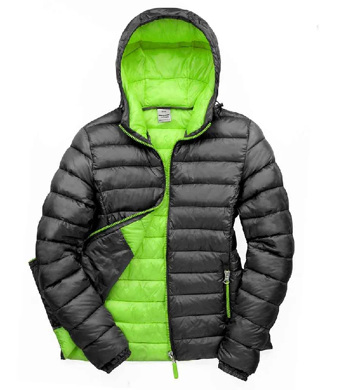 Elegant Slim Style Elegant Slim Style Result Urban Ladies Snow Bird Padded Jacket | Black/Lime Green Elegant Slim Style Elegant Slim Style Result Urban Ladies Snow Bird Padded Jacket | Black/Lime Green