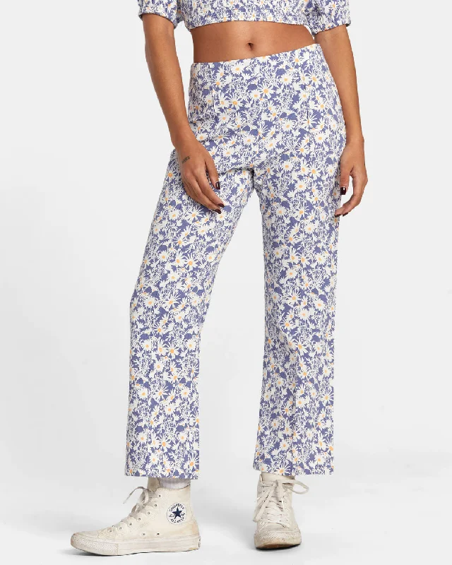 Casual Fit Style Casual Fit Style Drip High-Waisted Pants - Coast