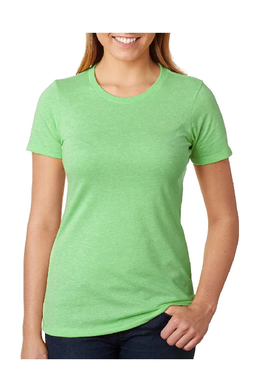 Minimalism Minimalism Next Level Womens CVC Jersey Short Sleeve Crewneck T-Shirt - Apple Green - Closeout Minimalism Minimalism Next Level Womens CVC Jersey Short Sleeve Crewneck T-Shirt - Apple Green - Closeout