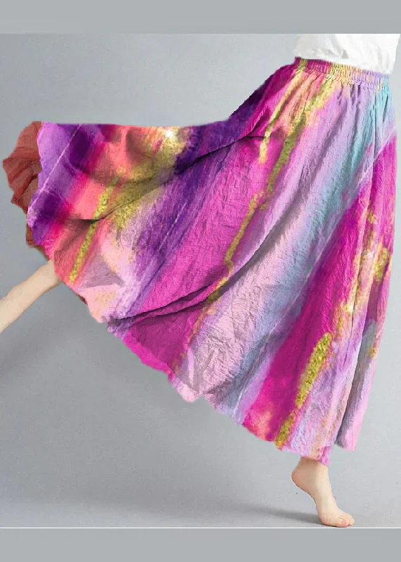 Personalized Text Personalized Text Style Color Elastic Waist Exra Large Hem Cotton Linen A Line Skirts Summer Personalized Text Personalized Text Style Color Elastic Waist Exra Large Hem Cotton Linen A Line Skirts Summer