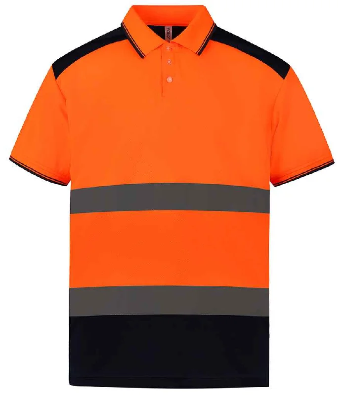 Romantic Wave Skirt Romantic Wave Skirt Yoko Two Tone Short Sleeve Polo Shirt | Orange/Navy Romantic Wave Skirt Romantic Wave Skirt Yoko Two Tone Short Sleeve Polo Shirt | Orange/Navy