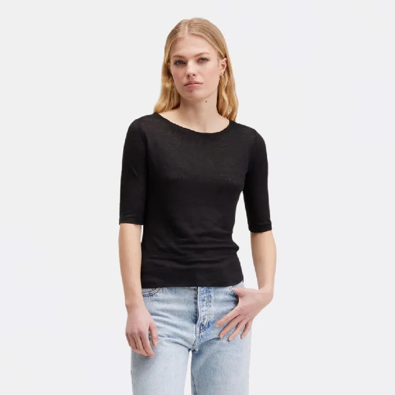 Rock Short Design Rock Short Design Seas T-Shirt (Off Black)