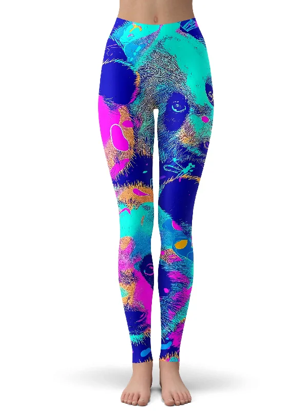 Personalized Creativity Personalized Creativity Panda Melt Leggings