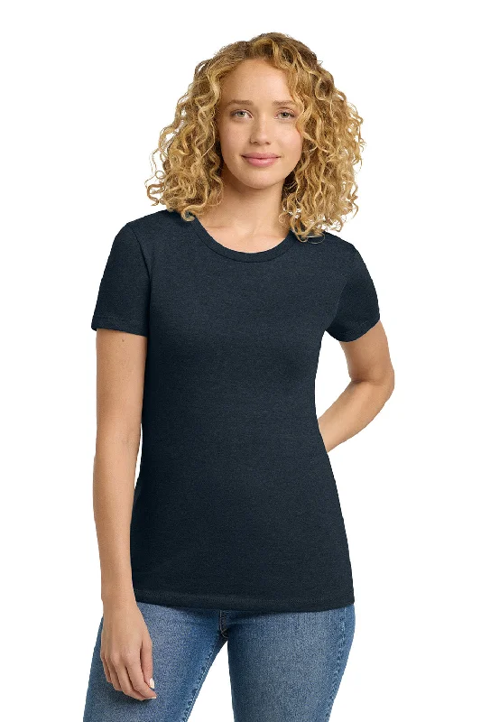 Simple And Generous Style Simple And Generous Style Next Level Womens CVC Jersey Short Sleeve Crewneck T-Shirt - Midnight Navy Blue Simple And Generous Style Simple And Generous Style Next Level Womens CVC Jersey Short Sleeve Crewneck T-Shirt - Midnight Navy Blue