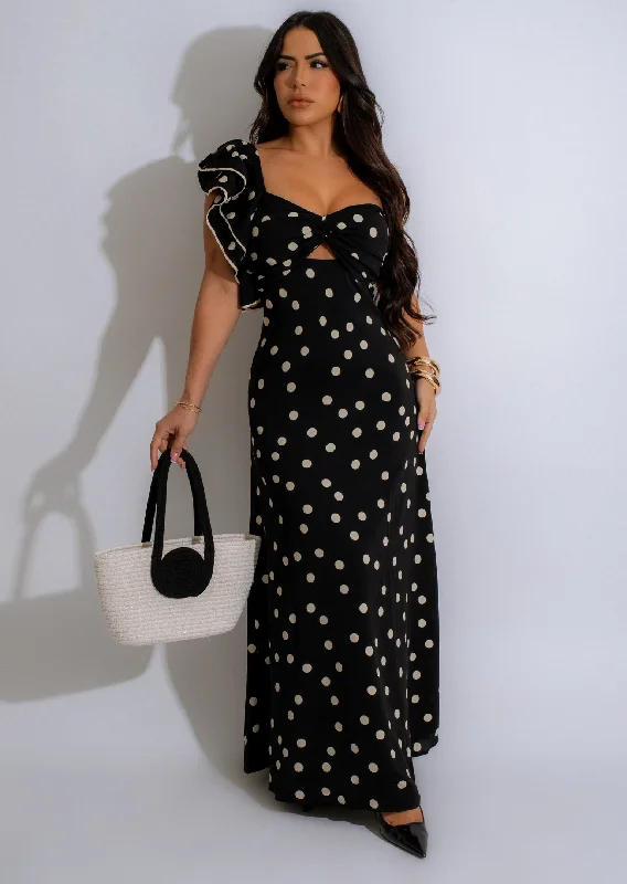 Personalized Design Jacket Personalized Design Jacket I Always Come Back Maxi Dress Black Personalized Design Jacket Personalized Design Jacket I Always Come Back Maxi Dress Black