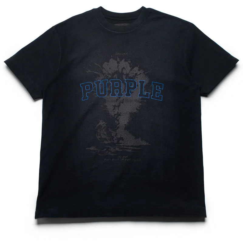Personalized Denim Style Personalized Denim Style Purple Brand Sky High Tee - Black Personalized Denim Style Personalized Denim Style Purple Brand Sky High Tee - Black