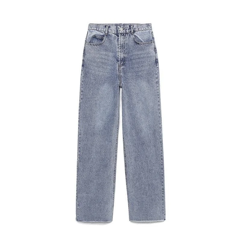 Personalized Independent Style Personalized Independent Style Women's New Fall Women's Clothing Wide-leg Jeans