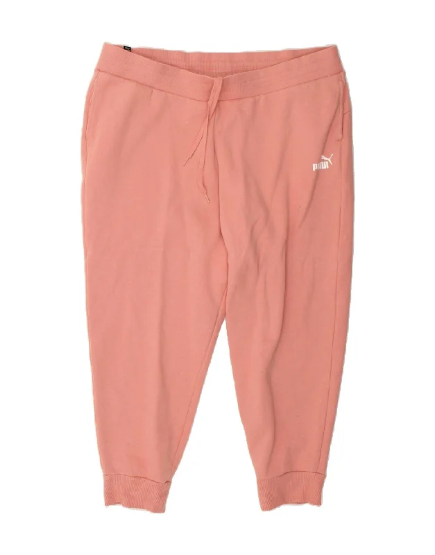Casual Basic Style Casual Basic Style PUMA Womens Tracksuit Trousers Joggers UK 22 3XL Pink Cotton Casual Basic Style Casual Basic Style PUMA Womens Tracksuit Trousers Joggers UK 22 3XL Pink Cotton