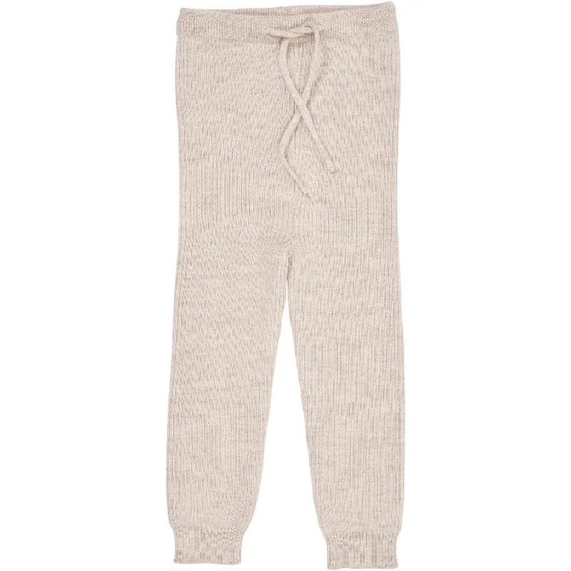 Casual Denim Style Casual Denim Style Copenhagen Colors Pale Cream Melange Merino Classic Rib Leggings Casual Denim Style Casual Denim Style Copenhagen Colors Pale Cream Melange Merino Classic Rib Leggings