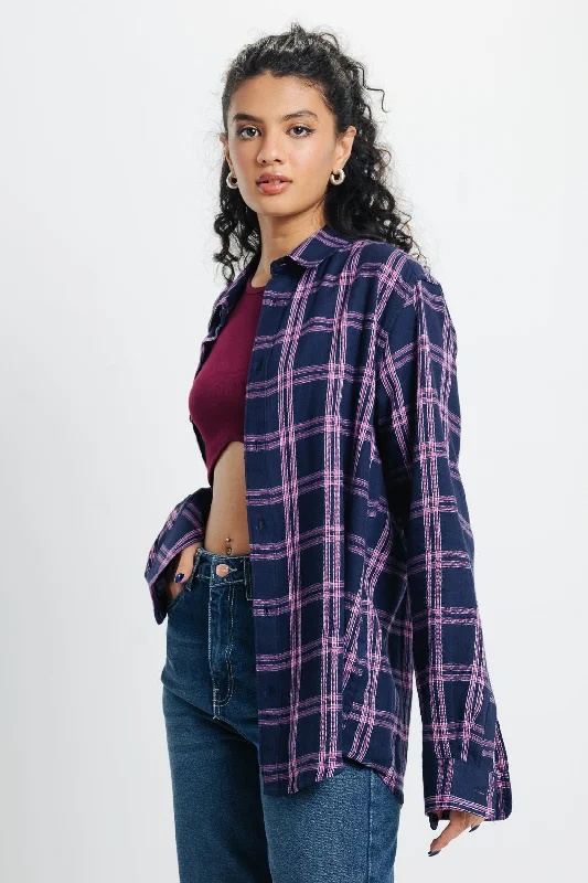 Distinctive Personality Distinctive Personality Regular Checkered Shirt