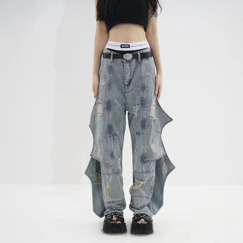 Comfortable Outfits Comfortable Outfits Washed Loose Straight Jeans For Men And Women Comfortable Outfits Comfortable Outfits Washed Loose Straight Jeans For Men And Women