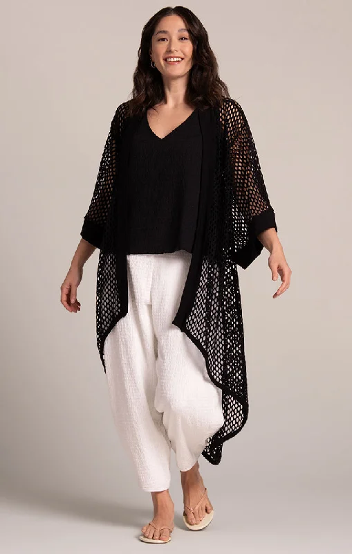 Comfortable Outfits Comfortable Outfits Sympli - Honeycomb Kimono