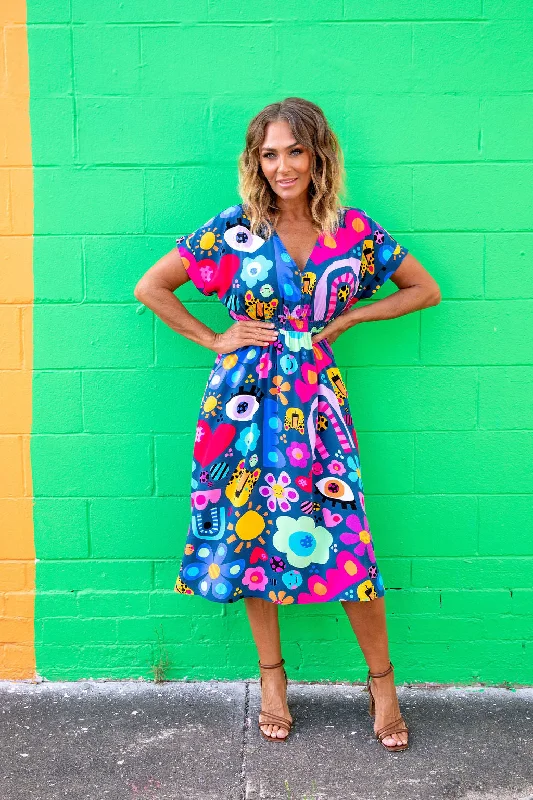 Simple Casual Feeling Simple Casual Feeling Millie Dress in My Things by Kasey Rainbow Simple Casual Feeling Simple Casual Feeling Millie Dress in My Things by Kasey Rainbow