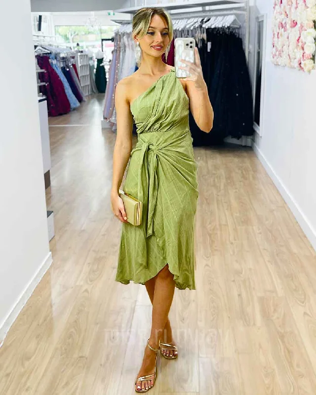 Personalized Design Jacket Personalized Design Jacket Olivia One Shoulder Midi Dress - Sage Personalized Design Jacket Personalized Design Jacket Olivia One Shoulder Midi Dress - Sage