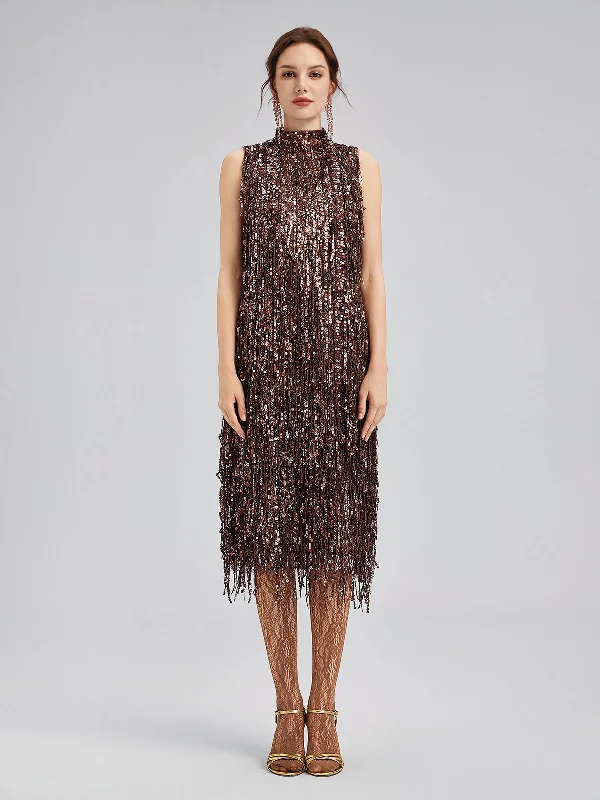 Romantic Exquisite Style Romantic Exquisite Style Handcrafted Tassel Backless Ribbon Dress Romantic Exquisite Style Romantic Exquisite Style Handcrafted Tassel Backless Ribbon Dress