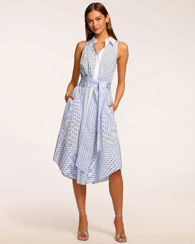 Personalized Street Style Personalized Street Style Juniper Embellished Shirt Midi Dress