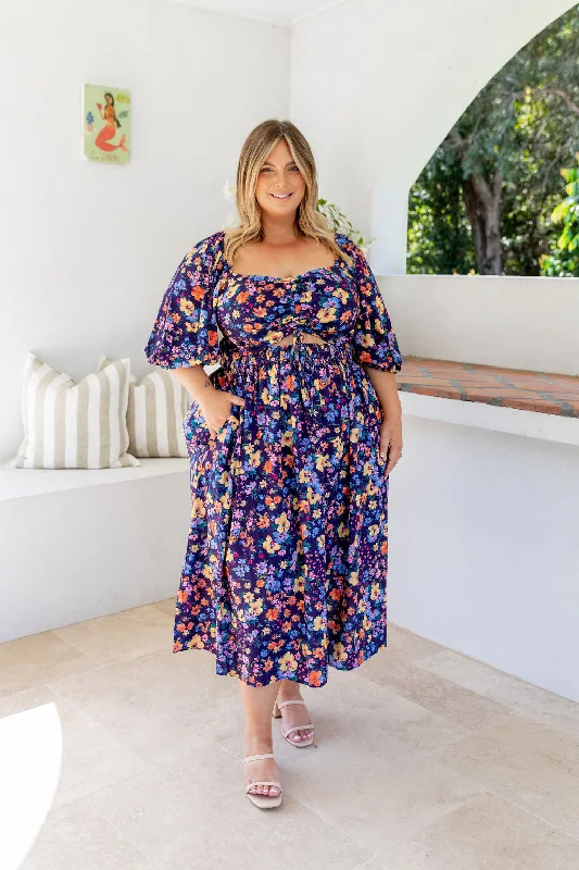 Urban Wear Trends Urban Wear Trends Pippa Cut Out Dress in Posie