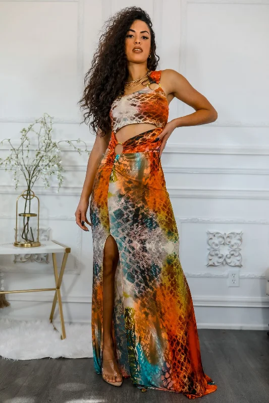 Romantic Chiffon Style Romantic Chiffon Style Mingle Around the World Multi Color Maxi Dress Romantic Chiffon Style Romantic Chiffon Style Mingle Around the World Multi Color Maxi Dress