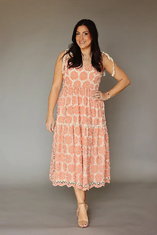 Casual Matching Style Casual Matching Style Isabelle Dress Coral