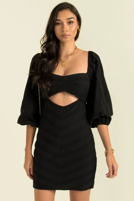 Casual Summer Style Casual Summer Style Aubrey Dress / Black