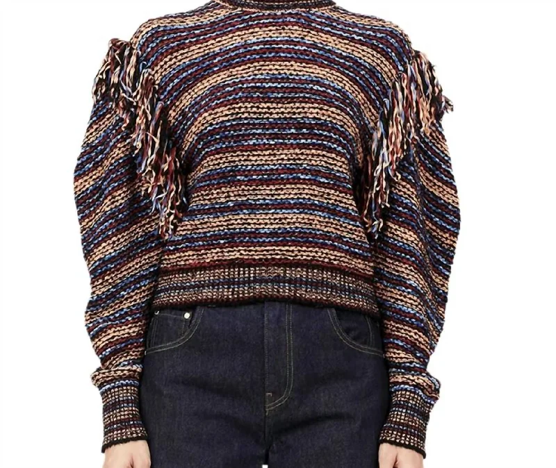 Effortless Vintage Look Effortless Vintage Look Arquette Pullover In Bergamot