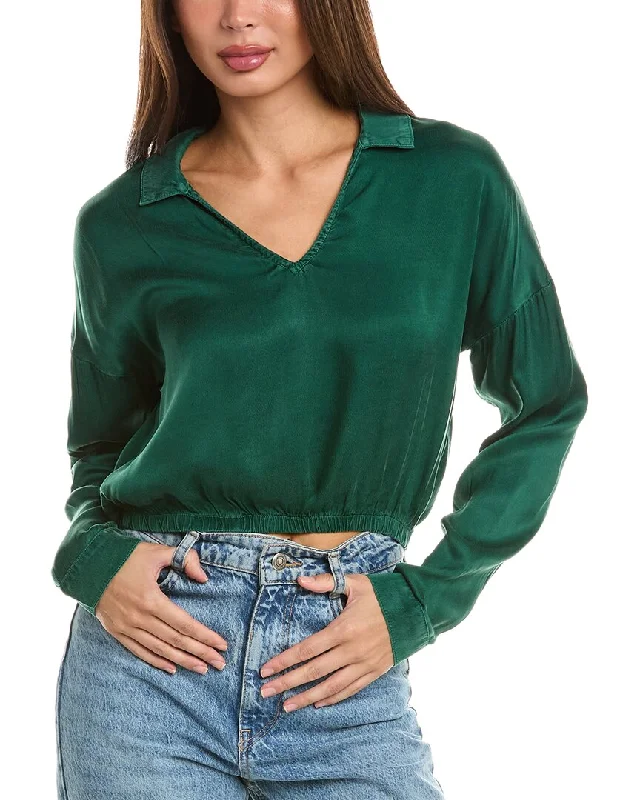 Elegant And Generous Elegant And Generous Bella Dahl Collar V-Neck Pullover