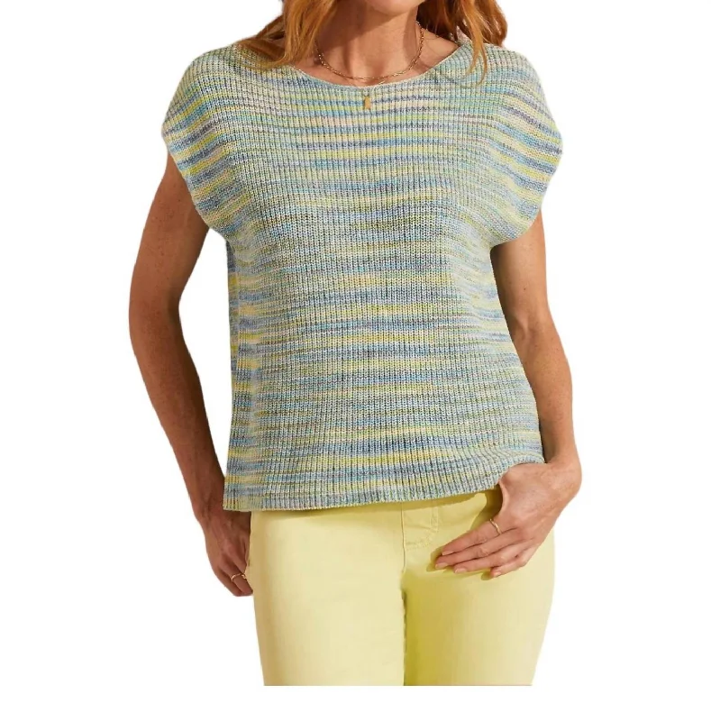 Casual Light Style Casual Light Style Cap Sleeve Sweater In Wildlime