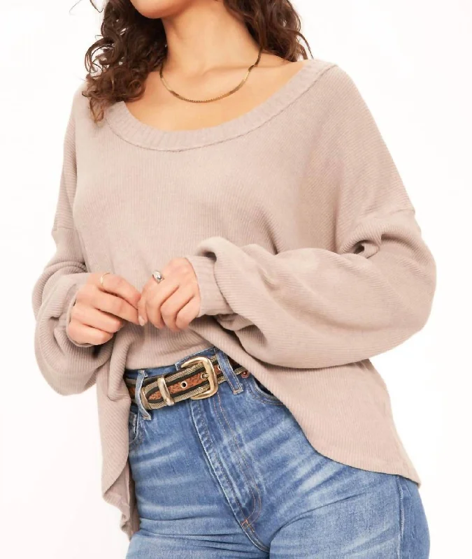 Romantic Skirt Design Romantic Skirt Design Inside Scoop Sweater In Autumn Mink